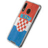 Croatia Flag Distressed Galaxy A30 Clear Case